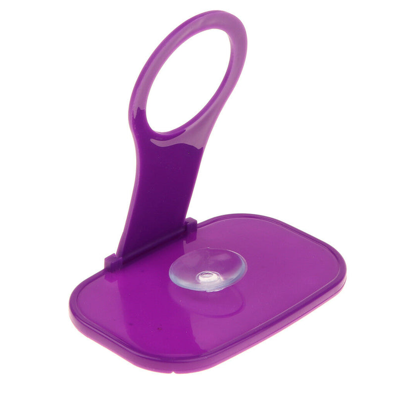 3Pcs Foldable Cell Phone Wall Charger Hanger Cradle Universal Random Color