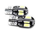 T10 8SMD Car Bulbs LED Canbus 8 Smd Xenon White W5w Bulb Light 501 Side F6Y6