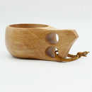 Portable Wooden Mug Wooden Handmade Milk Coffee Beer Drinking Mug Party Mug C9W9