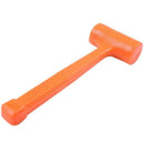 Dead Blow Mallet Orange Soft Rubber Unicast Hammer G8R5