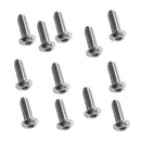 12 Pieces Hex Socket Cap Bolt Screw Stainless Steel Kayak Pad Eye Accessorie
