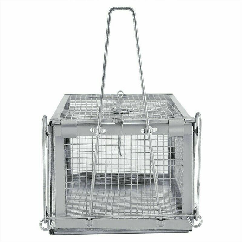 Mouse Rat Trap Cage Live Animal Pest Rodent Mouse Control Bait Catch J7B5