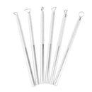 6pcs Aluminum Modelling Sculpte Pottery Clay Tools DIY Clay Carving Knives