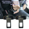 2PCS Car Universal Seat Belt Extender Safety Belts Heavy Duty Buckle Clip