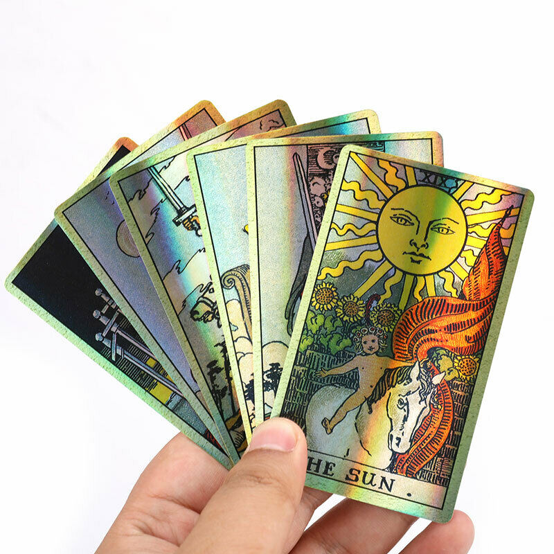 Smith-waite Tarot Deck New-fashioned Color Tarot Cards Game English BoardS Ew