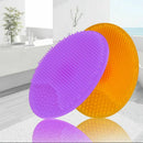 2Pcs Spa Silicone Beauty Wash Pad Skin Scrub Cleaning Pad Wash Face Facial