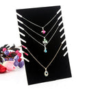 Necklace  Pendant Chain Display Holder Stand Velvet Easel Organizer Rack