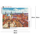 5D Diamond Painting DIY Full Drill Landscape Picture Cross Stitch (K909) A