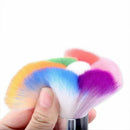 Nail Brush,Nail Art Diamond Dust Remover Brush/Cosmetic Cheek Makeup (Multi