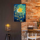 5D DIY Full Drill Diamond Painting Sun and Moon Embroidery Mosaic Craft Kit