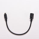 Black Micro USB 5 Pin B Male To Female M/F Extension Data Charging Cable M&O