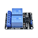 5X(1Pcs 12V 2 Channel Relay Module Shield For Arduino Arm Pic Avr Dsp Elec V3M5)