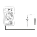 Dt831B Digital Multimeter Clamp Meter Portable Pocket Voltmeter Ammeter Mul