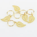 80Pcs Metal Cuffs DIY Jewelry Pendants Stars Tubes Hair Braid Set Loops Rings