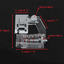 Fad Adjustable Bias Binder Foot For Singer Janome Sewing Machine mtau IO new. FT