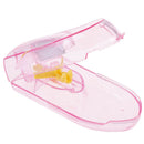 New Pink Pills Case Splitter Medicine Tablet Cutter Container Storage Box -ME