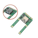 Mini PCI E to PCI Express Card Adapter Expansion Card disk For Notebook U X I0Y2