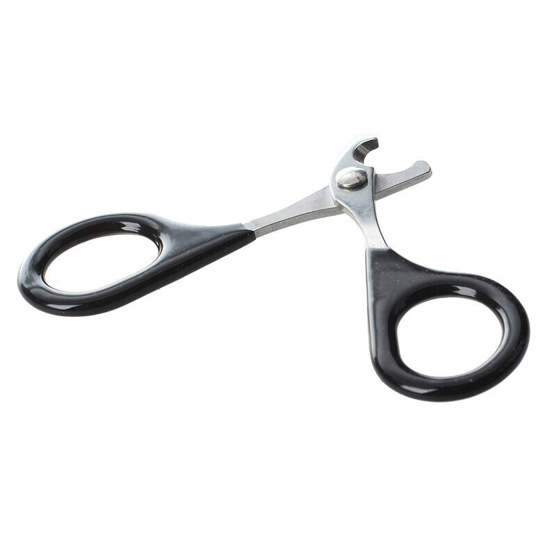 Pet Dog Puppy Stainless Steel Ergonomic Nail Toe Scissors Trimmer Clipper B