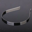 10pcs 7mm Blank Headbands Metal Hair Band Lots DIY Fascinator Craft Accessory