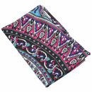 Round Print Bohemian Mandala Tapestry Wall Hanging Picnic Beach Towel Blank E6N2
