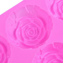 1PC Silicone Cake Mold 6-Cavity Rose Moulds Chocolate Kitchen Cake Cupcake MA3C