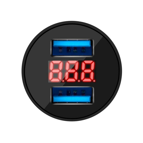 Car Charger 5V 3.1A With LED Display Universal Dual Usb Phone Car-Charger f I9V8