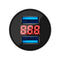 Car Charger 5V 3.1A With LED Display Universal Dual Usb Phone Car-Charger f I9V8