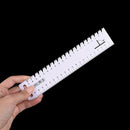 1pc 21cm Ultrathin sewing patchwork ruler quilting tool DIY sewing accessorie FT