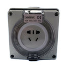 3 pin 10 Amp 10A Power Inlet - Weatherproof - IP66 for Motorhome RV 240V 3C