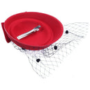 Women's Fascinators Hat Pillbox Hat Cocktail Party Hat with Dot Veil Bowkno