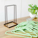 Iron Hanger Caddy Holder Stacker Organizer, Bathroon Towel Shelf, Space Saving