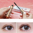 Qic Shiny Diamond Mascara Waterproof Non-Caking Anti-Smudged Thick Curling