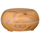 Round Ultrasonic Humidifier 300Ml Mist Maker Aroma Diffuser With Colorful L
