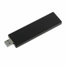 Black USB3.0 to SATA Based 2280 M.2 NGFF SATA SSD Portable Enclosure Storag