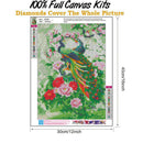 5D DIY Full Drill Diamond Painting Lordly Peafowl Cross Stitch (B1551)
