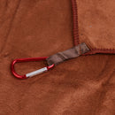 Quick Dry Water Absorption Fishing Towel Non-stick Bait Towel with Buckles