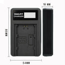 NP-FZ100 Battery Charger LCD Display USB Input Compact For Sony Alpha 9 A9 9R