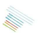 9pcs Plastic Needle Knitting Tools Hand Sewing Needles DIY Sweater Stitches