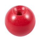 5pcs red 32mm diameter ball knob with M8 thread inserted for machine tool S9H1
