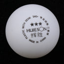 6x 3-Star 40+mm Table Tennis Balls for Advanced Training / Competition White