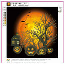 5D Diamond Painting Halloween Tree PumpkinCross Stitch Embroidery DIY Craft