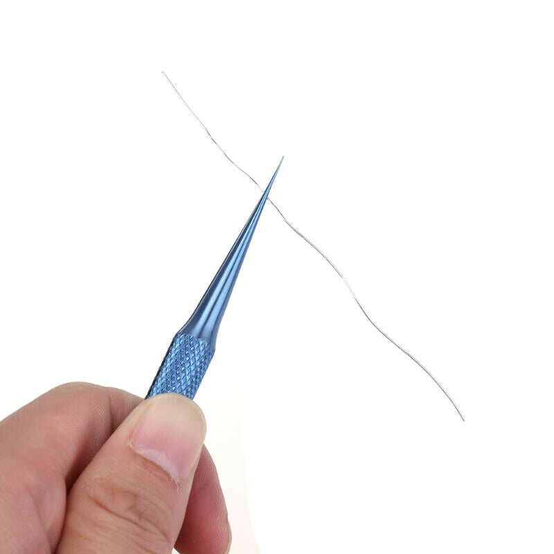1 pcs Titanium alloy tweezers professional maintenance tool 0.15mm edge pre N2P2