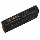 Muti-Card Reader Adapter All in 1 USB 2.0 CF xD SD MINI TF MS Black+USB Cable