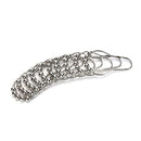 New 12pcs Bead Shower Curtain Roller Ball Glide Rings Bath Curtain Hooks gxTECA