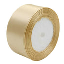 1 roll 40mm 22 Meters silk satin ribbon for wedding party(champagne)