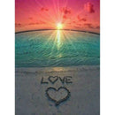 5D DIY Full Drill Diamond Painting Sunset Cross Stitch Embroidery Mosaic