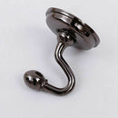 2PCS Curtain Hooks Holdback Wall Tassel Rear Suspension Bracket Metal Zinc Alloy