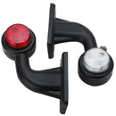 1x 10-30V LED Truck Trailer Lorry Van Side Marker Lamp Indicator LightRedWhit 3C