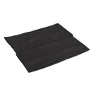 2Pcs Women Yoga Fitness Running Cotton Elastic Headband Hair Strap Black A