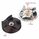 3 Plastic Gear Base & 2 Rubber Gear Replacement Set For Magic Bullet`Spare`Parts